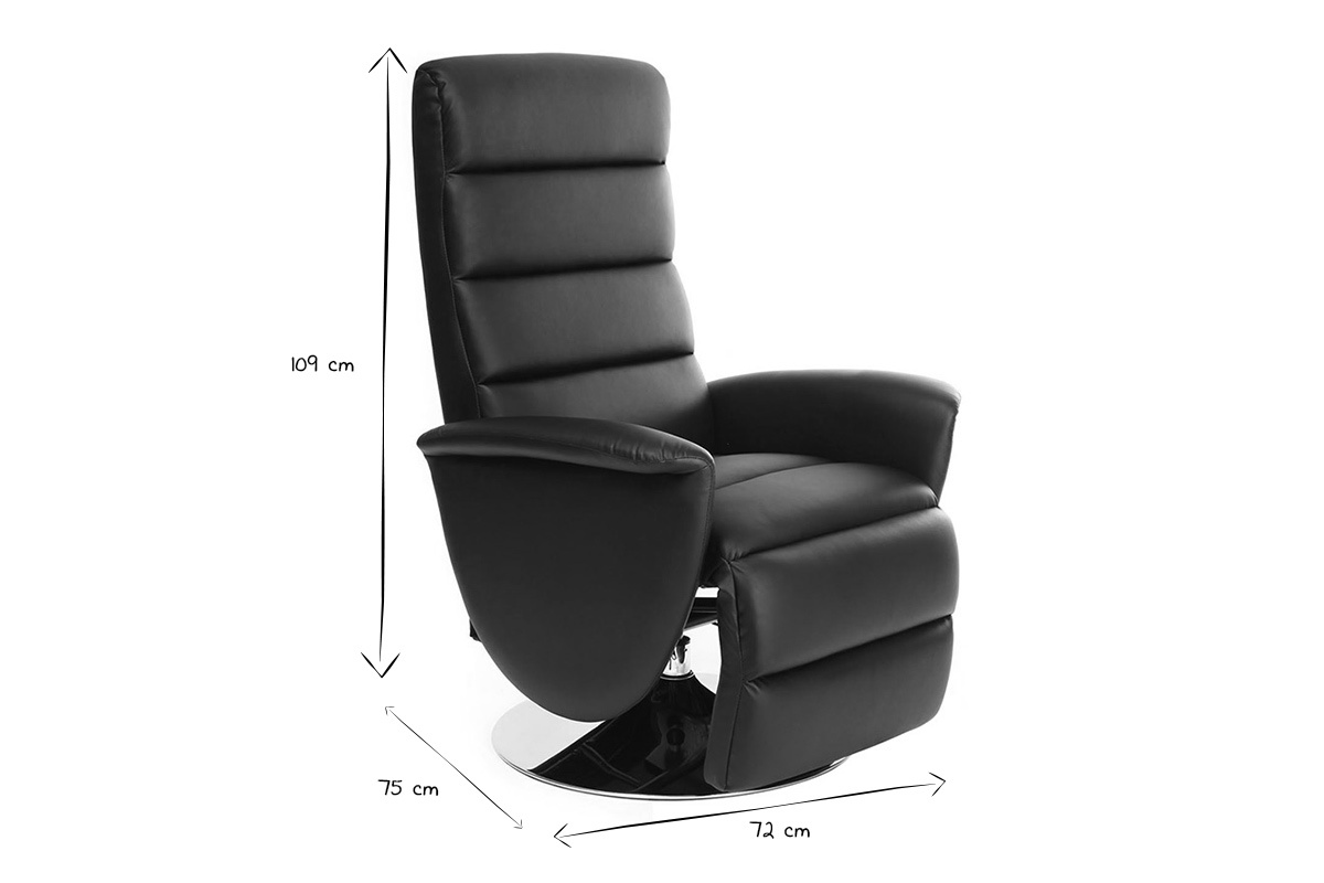 Silln relax manual negro NELSON