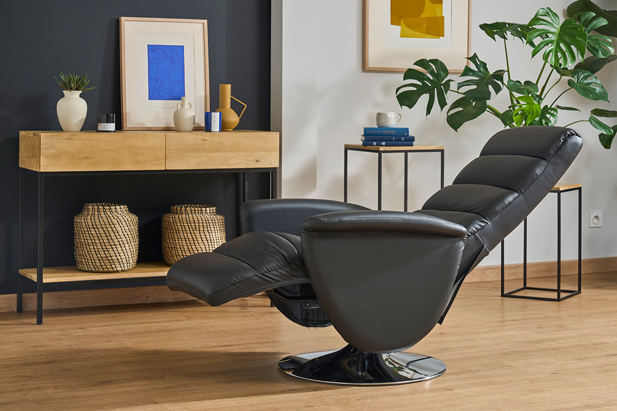 Silln relax manual negro NELSON