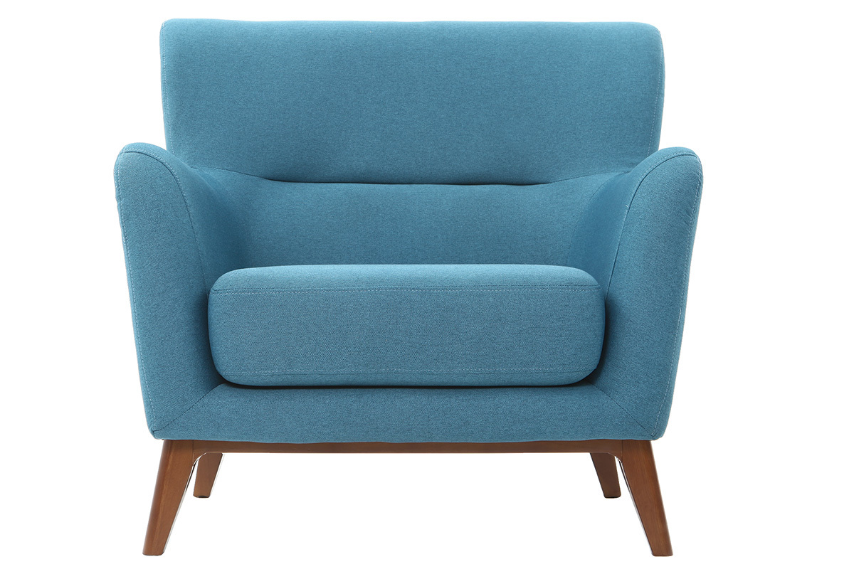 Silln vintage azul petrleo MARKUS