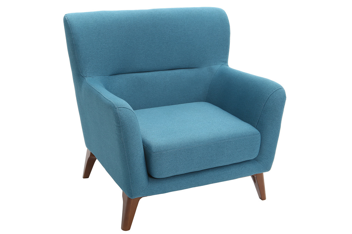 Silln vintage azul petrleo MARKUS