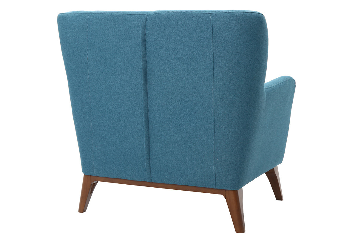 Silln vintage azul petrleo MARKUS