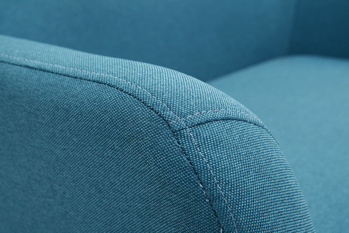 Silln vintage azul petrleo MARKUS