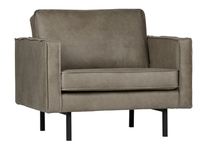 Sillón vintage gris ASPEN - Sillón vintage gris ASPEN
