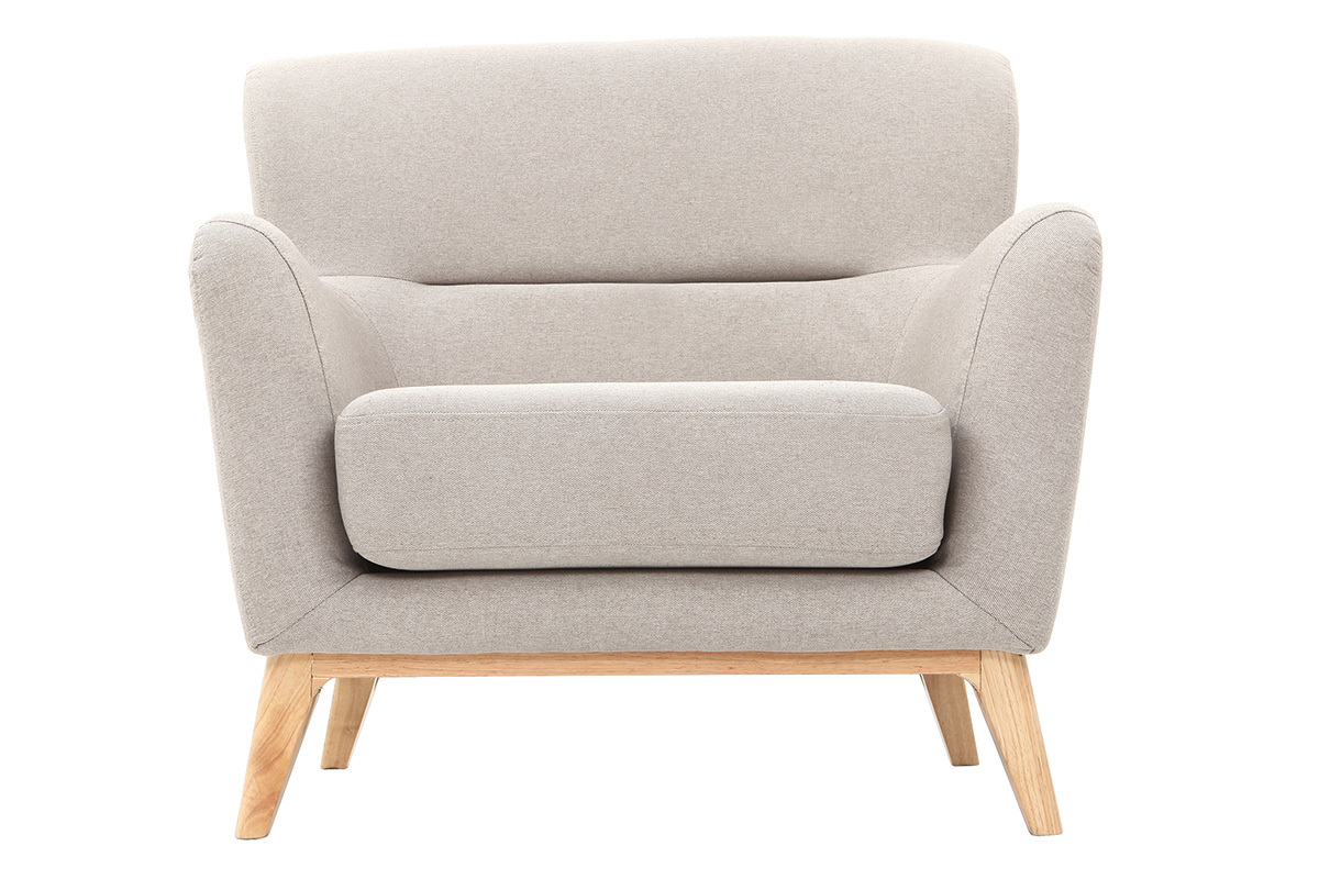 Silln vintage gris claro MARKUS