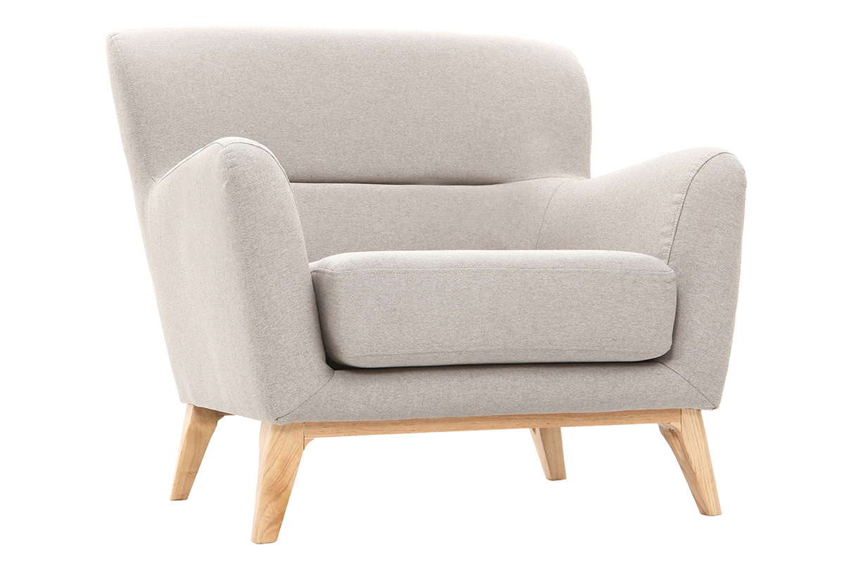 Silln vintage gris claro MARKUS