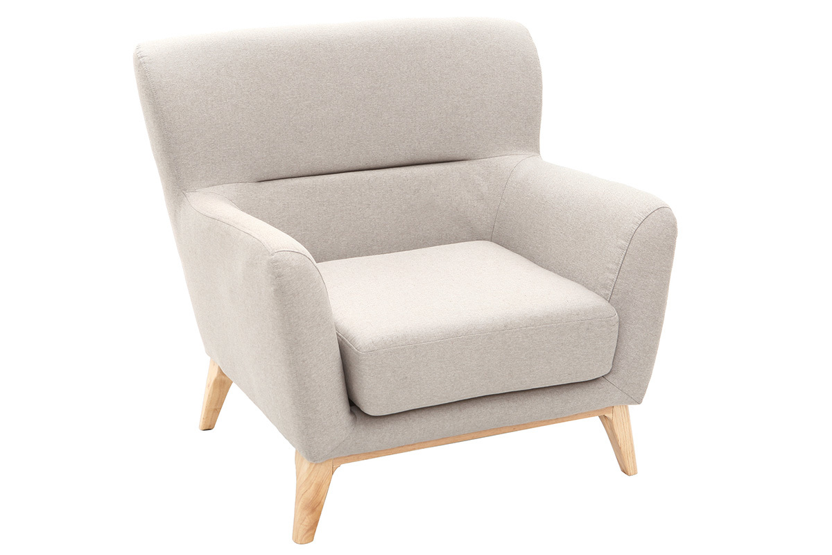 Silln vintage gris claro MARKUS