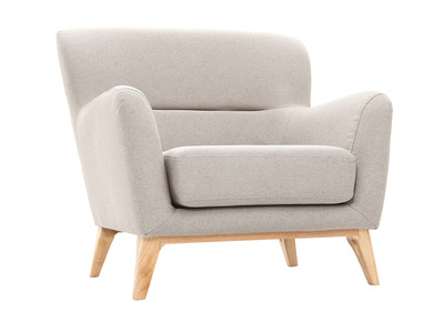 Sill&oacute;n vintage gris claro MARKUS