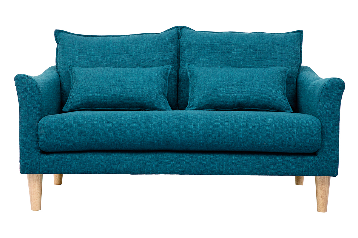 Sof 2 plazas azul petrleo KATE