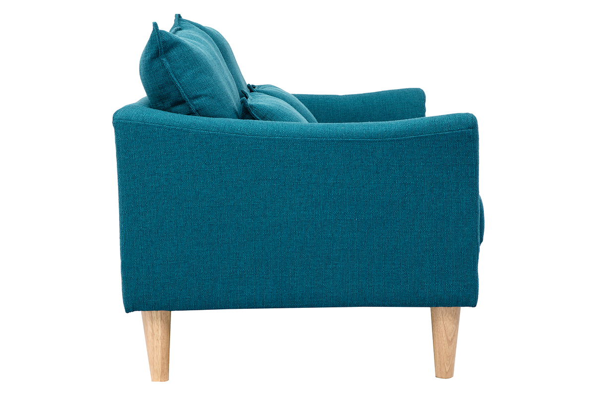 Sof 2 plazas azul petrleo KATE
