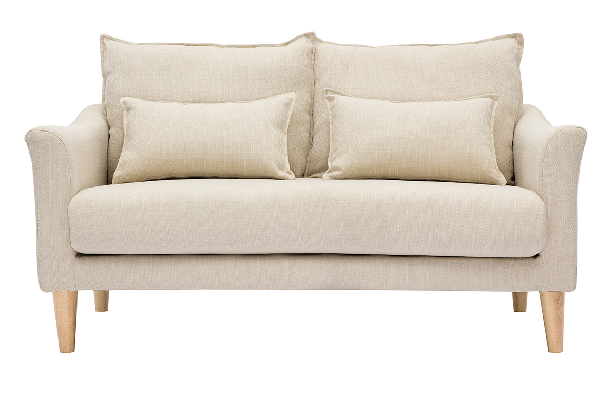 Sof 2 plazas beige KATE