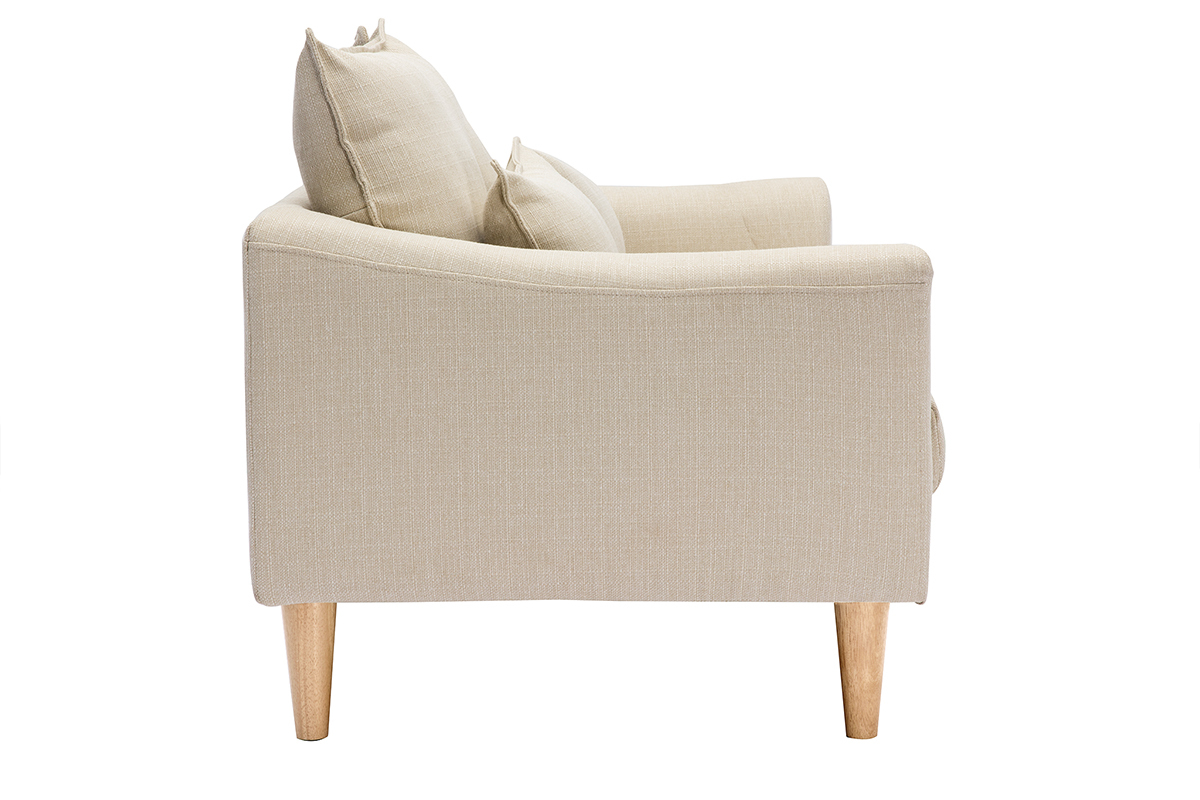 Sof 2 plazas beige KATE