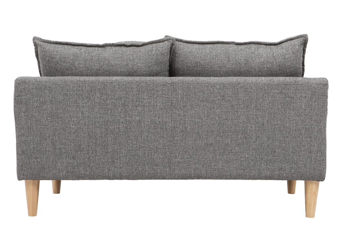 Sof 2 plazas gris KATE