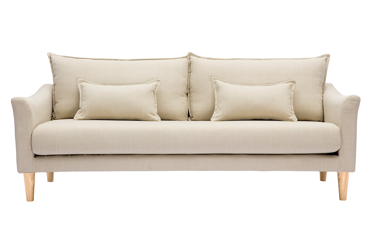 Sof 3 plazas beige KATE