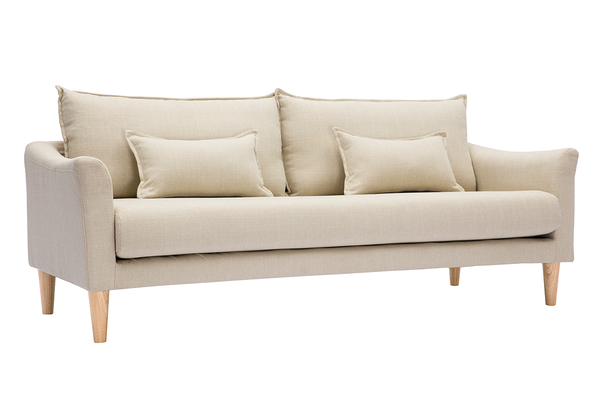 Sof 3 plazas beige KATE