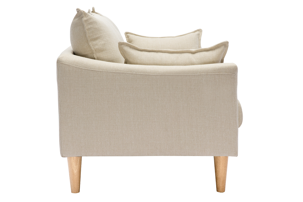 Sof 3 plazas beige KATE