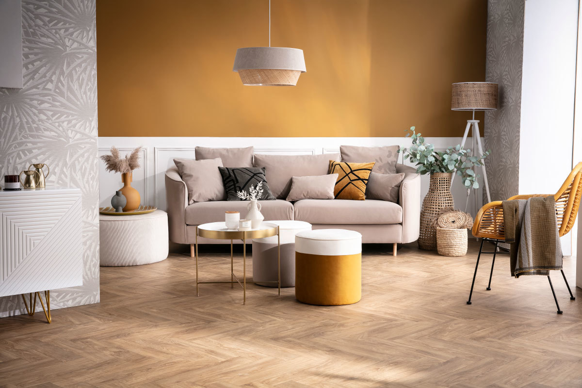 Sof 3plazas contemporneo de terciopelo gris mate SELECT