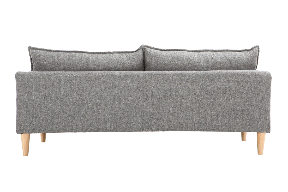 Sof 3 plazas gris KATE