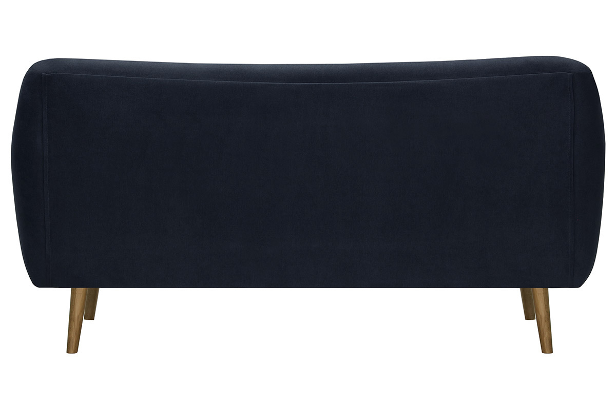 Sof� 3 plazas tejido azul oscuro ABSOLUTE