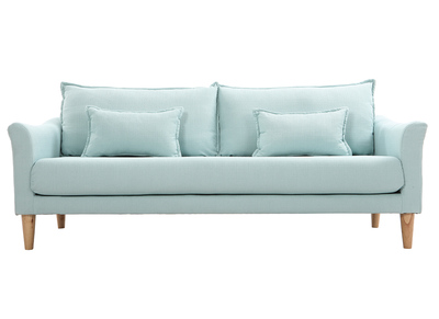 Sof&aacute; 3 plazas verde menta KATE