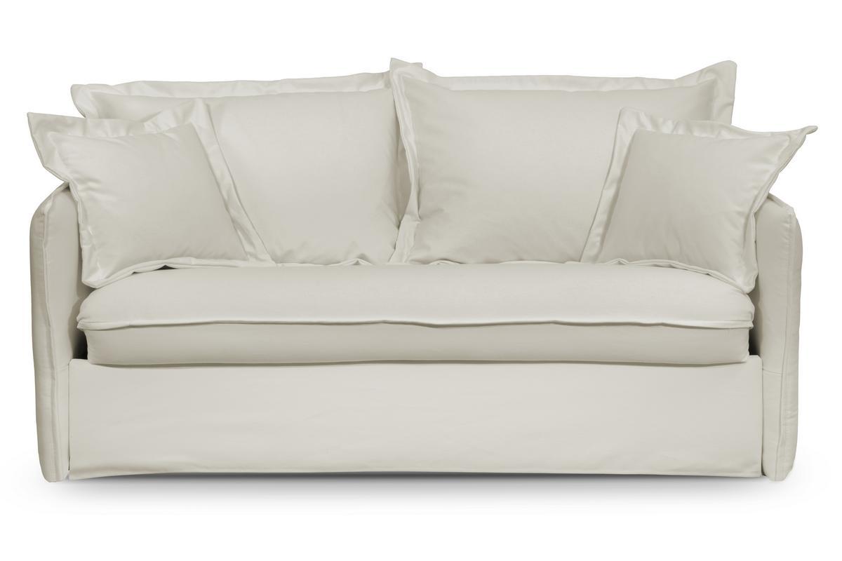 Sof cama desenfundable de algodn blanco crema ALDO