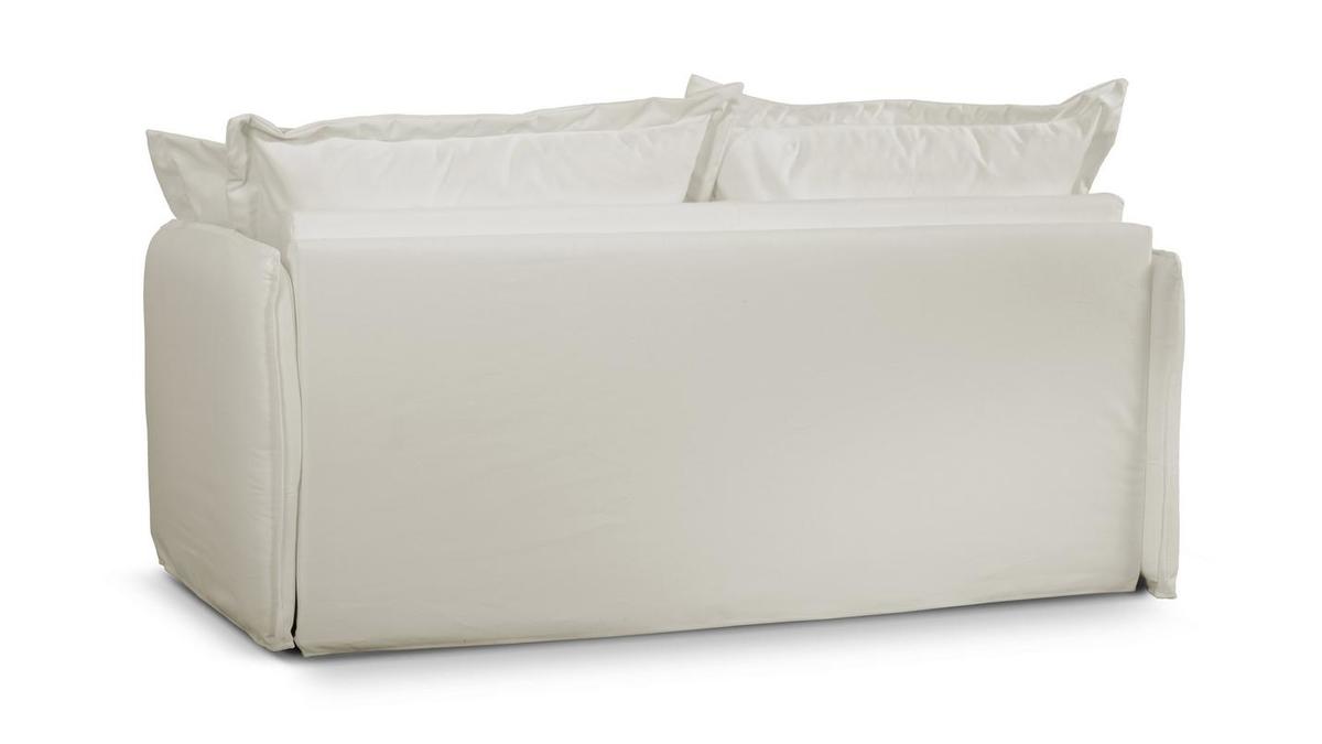 Sof cama desenfundable de algodn blanco crema ALDO