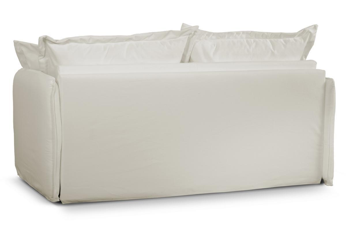 Sof cama desenfundable de algodn blanco crema ALDO