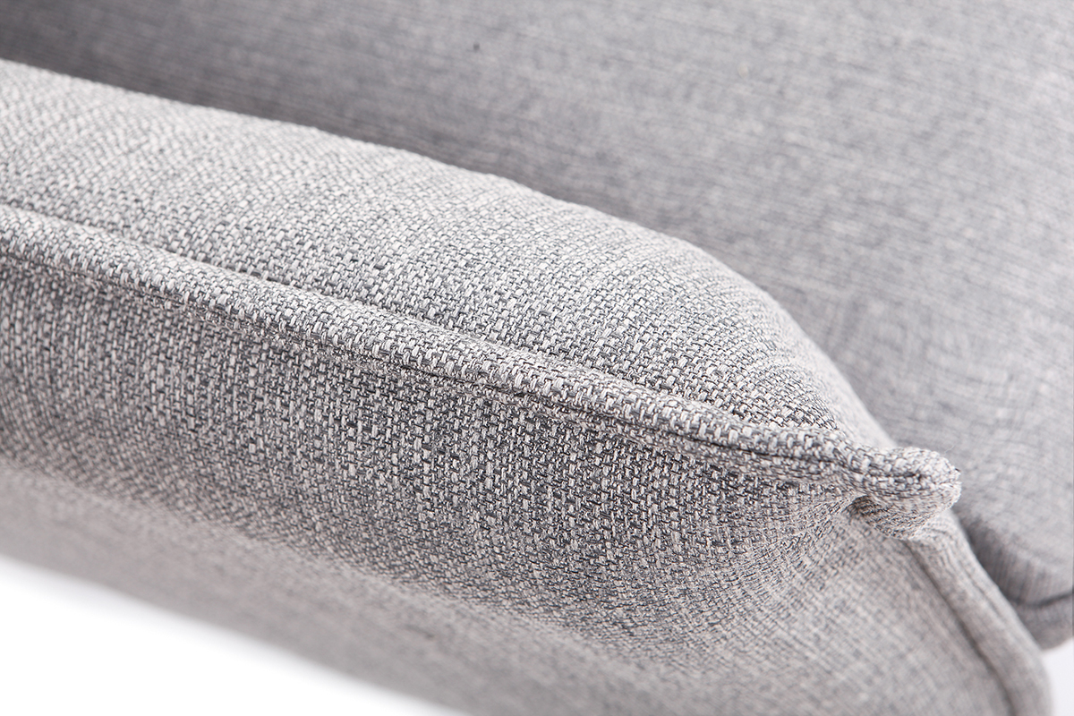 Sof cama estilo nrdico tejido gris claro WEEKEND