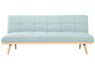 Sof&aacute; convertible 3 plazas azul claro SIKKO