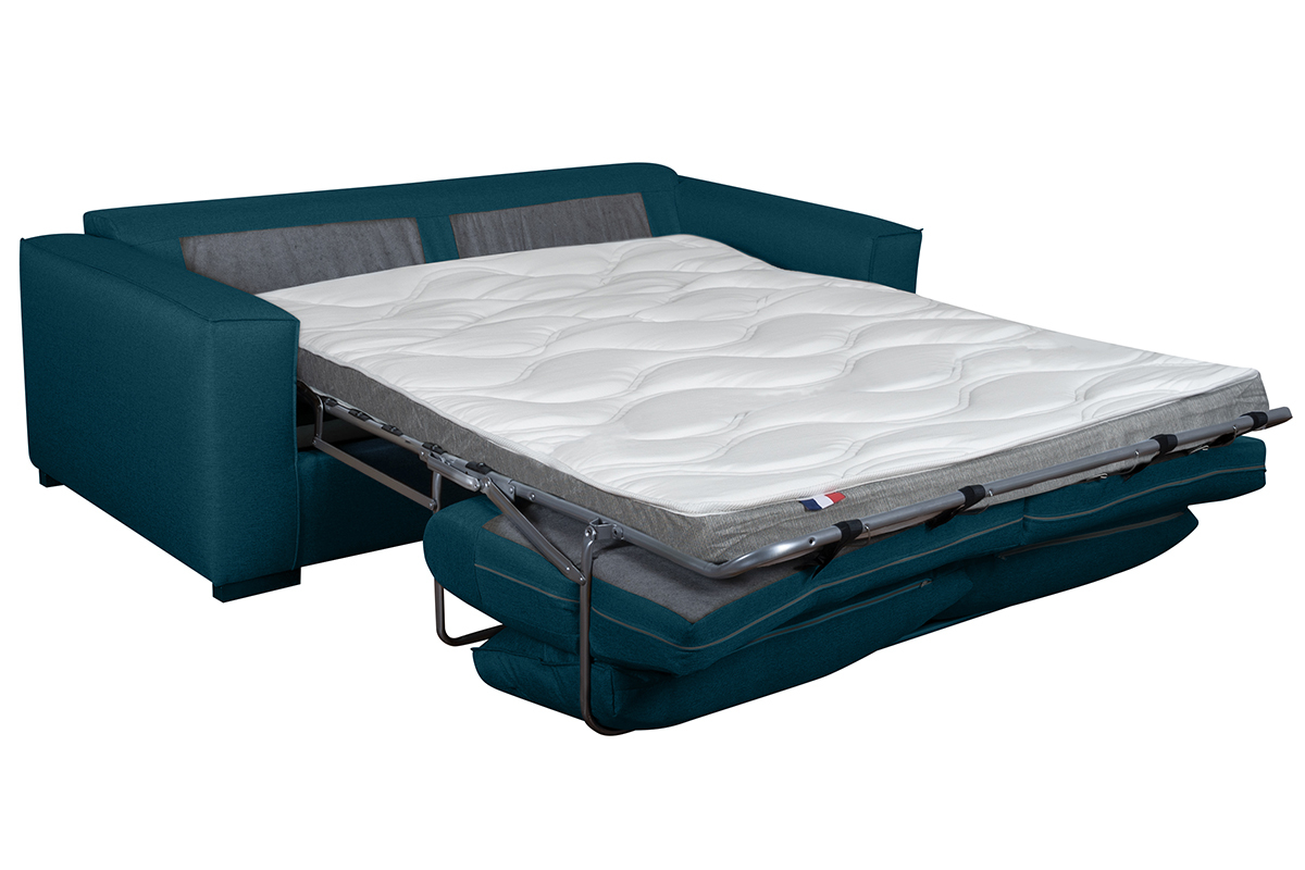 Sof convertible 3 plazas azul petrleo BOLI