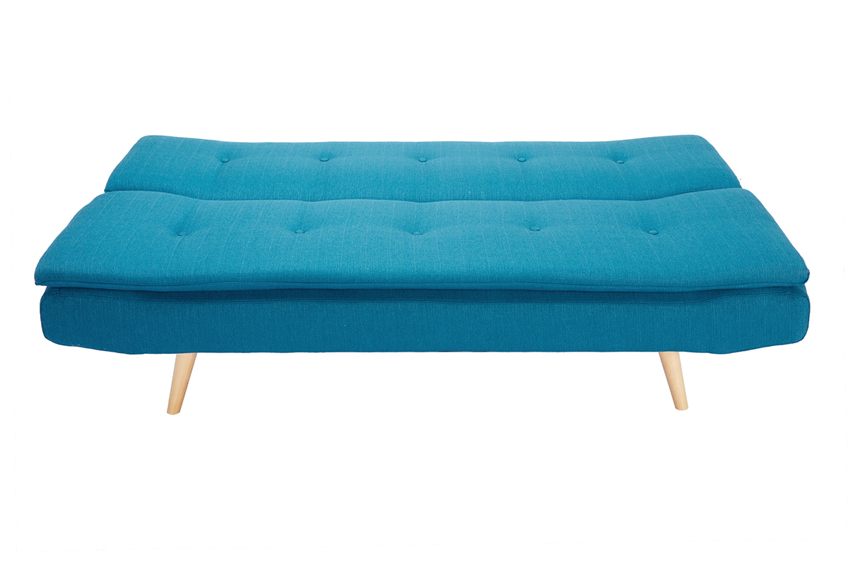 Sof� convertible 3 plazas azul petr�leo SENSO