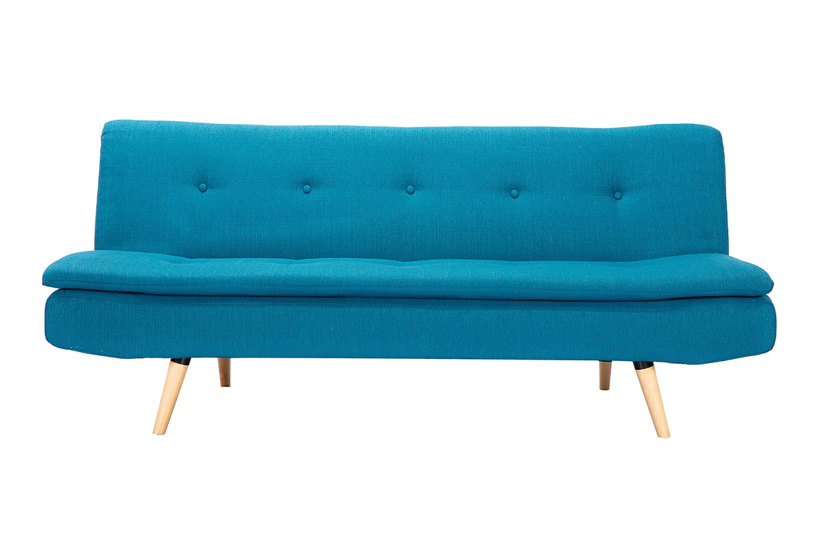 Sof� convertible 3 plazas azul petr�leo SENSO