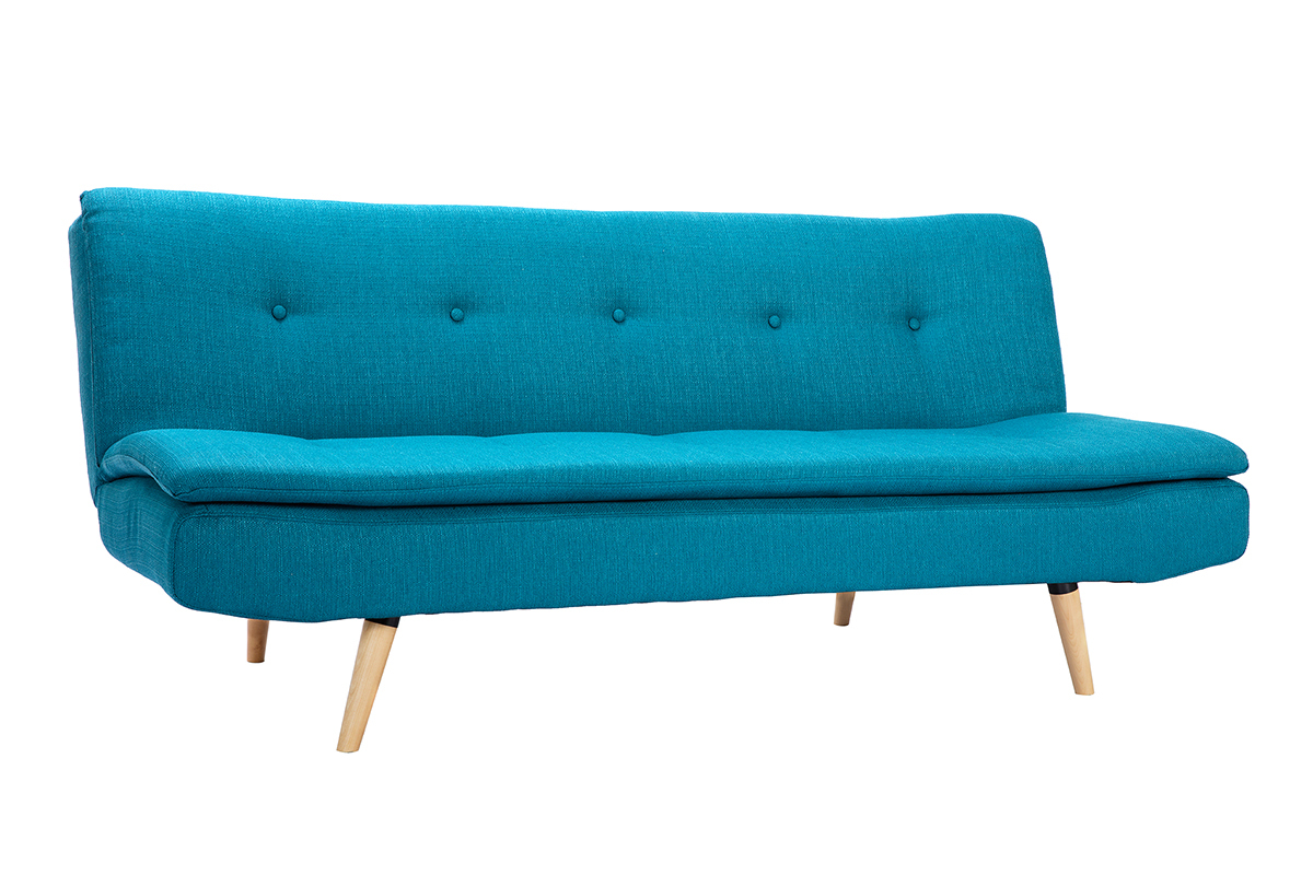 Sof� convertible 3 plazas azul petr�leo SENSO