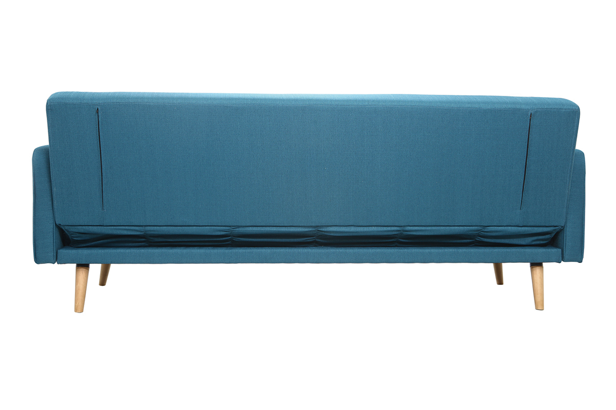 Sof convertible 3 plazas diseo escandinavo azul ULLA