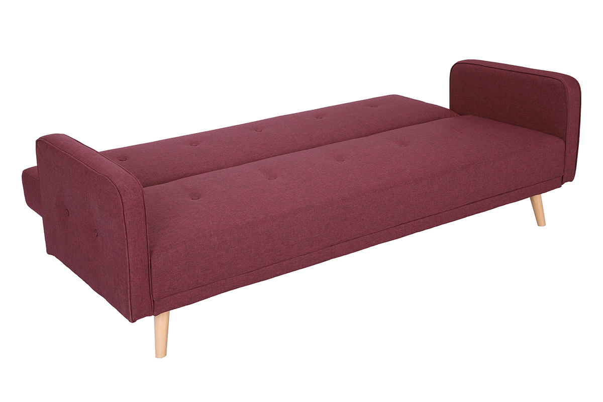 Sof convertible 3 plazas diseo escandinavo cereza ULLA