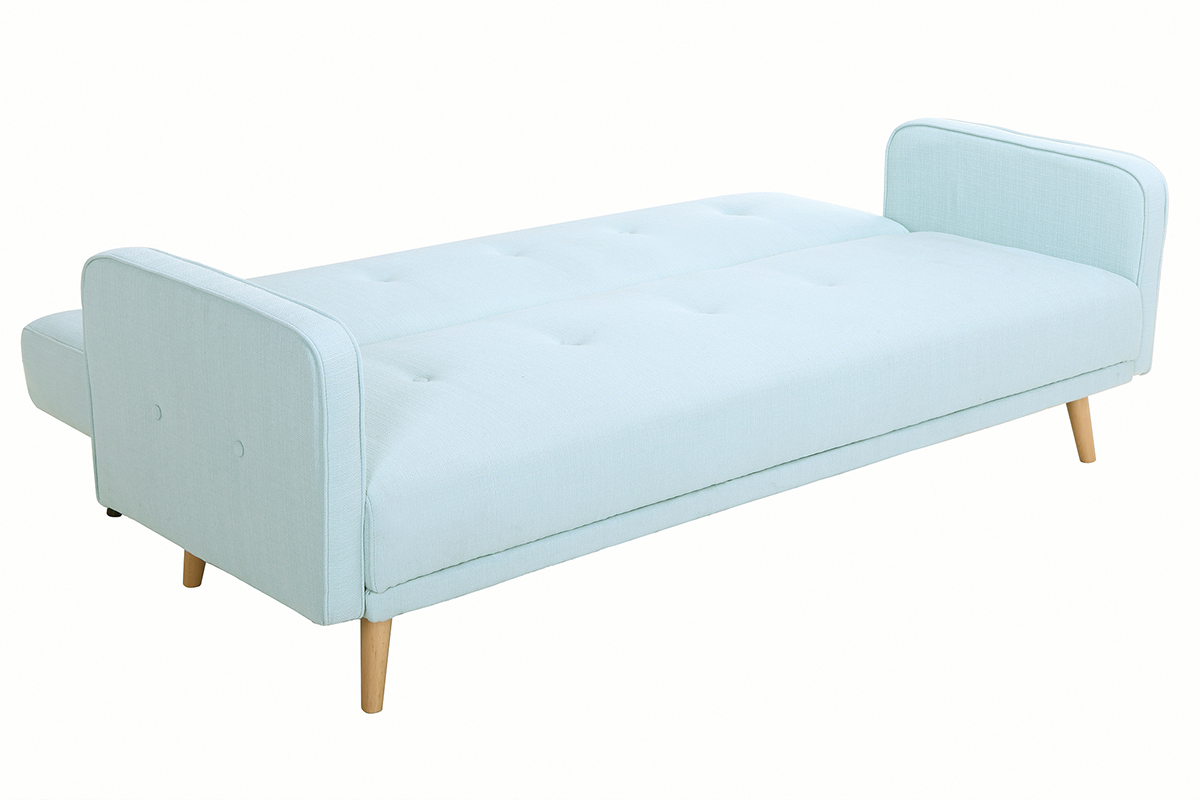 Sof convertible 3 plazas diseo escandinavo verde agua ULLA