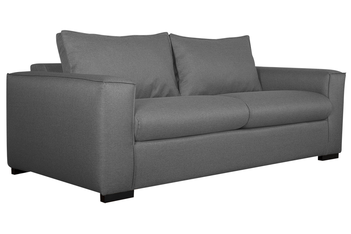 Sof convertible 3 plazas gris BOLI