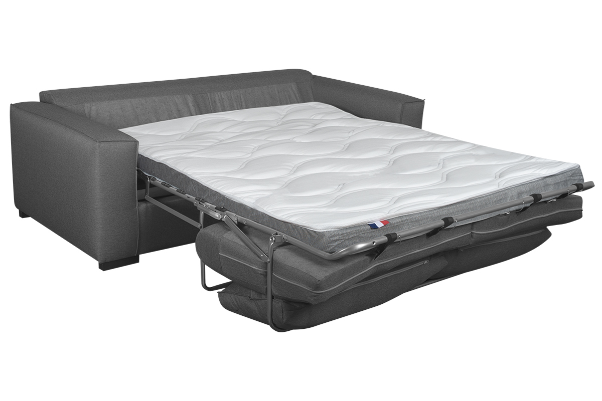 Sof convertible 3 plazas gris BOLI