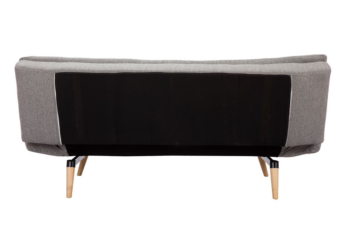 Sof convertible 3 plazas gris claro SENSO