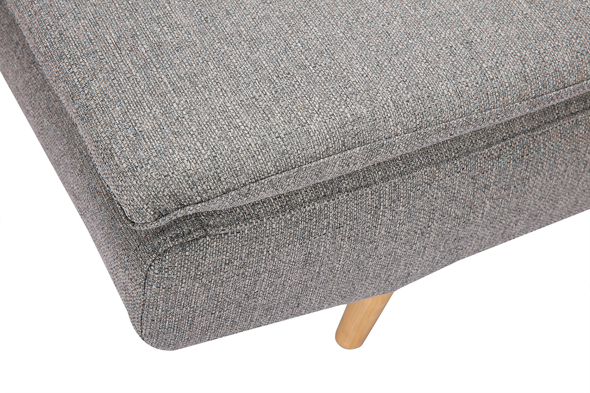 Sof convertible 3 plazas gris claro SENSO