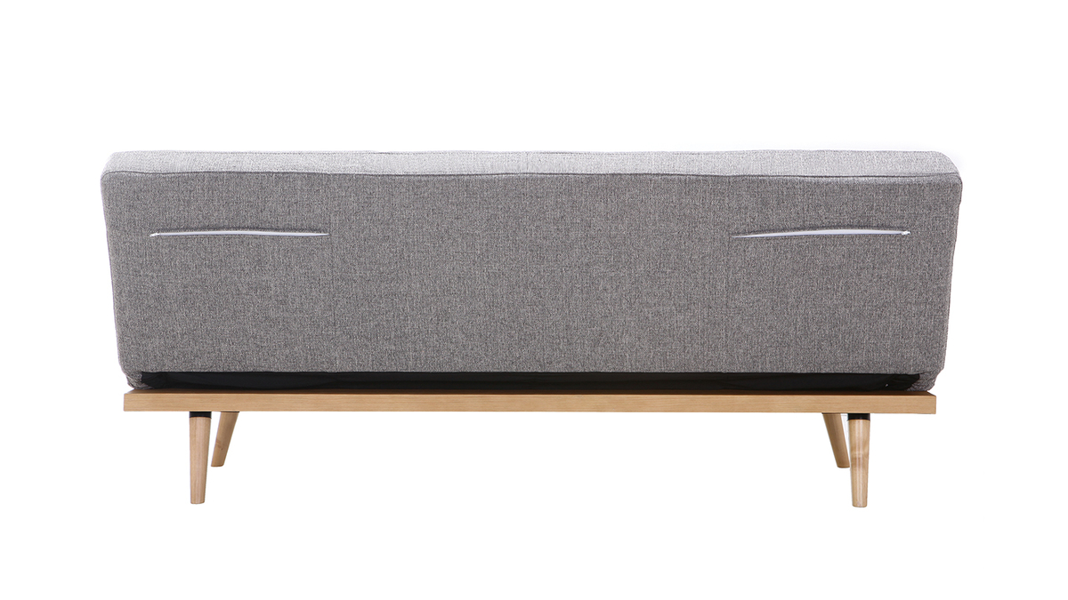 Sof convertible 3 plazas gris SIKKO