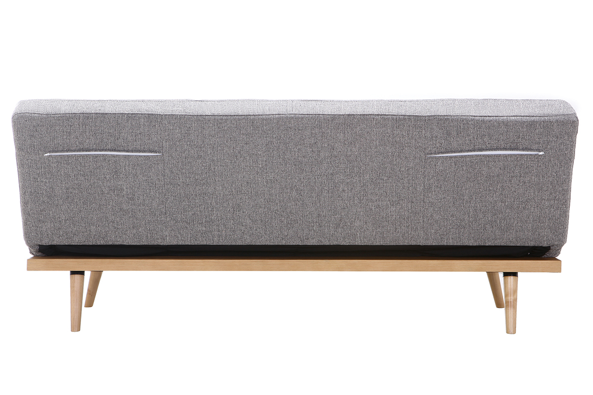 Sof convertible 3 plazas gris SIKKO