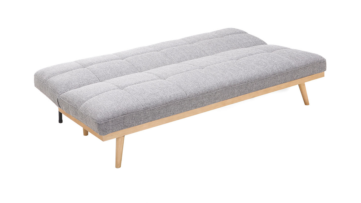 Sof convertible 3 plazas gris SIKKO