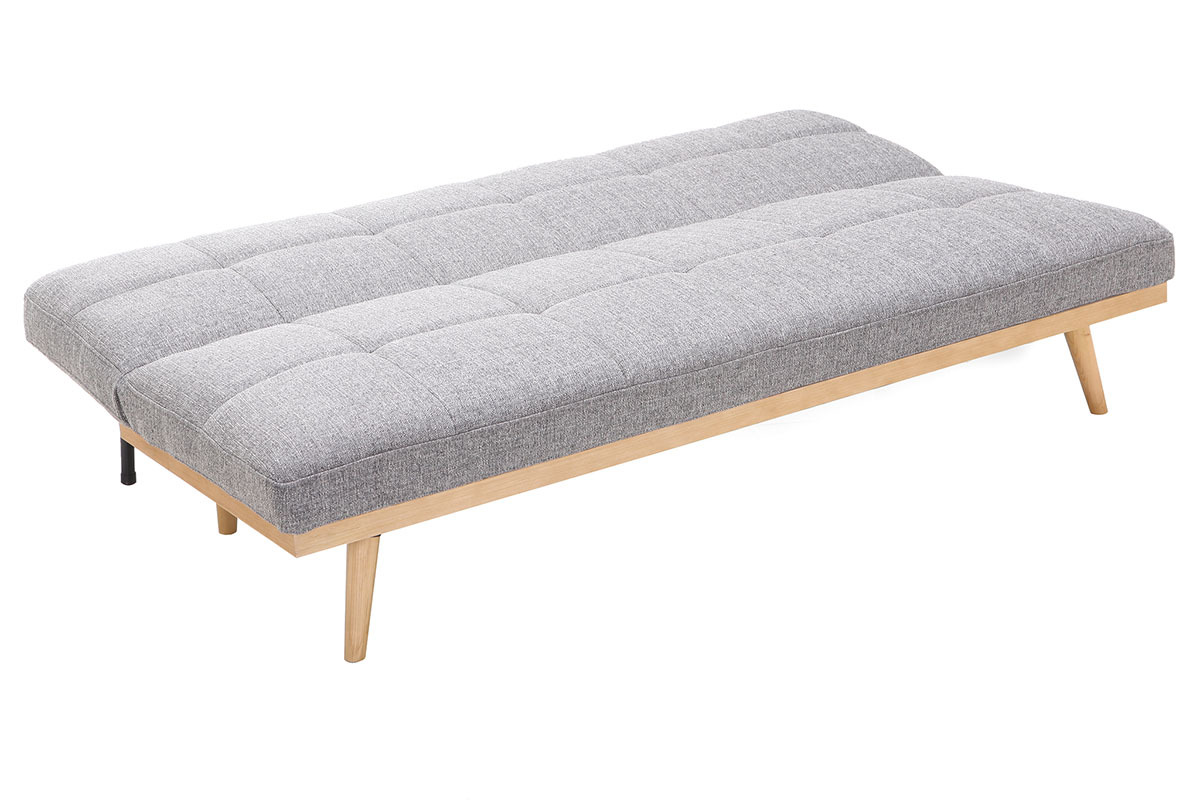 Sof convertible 3 plazas gris SIKKO