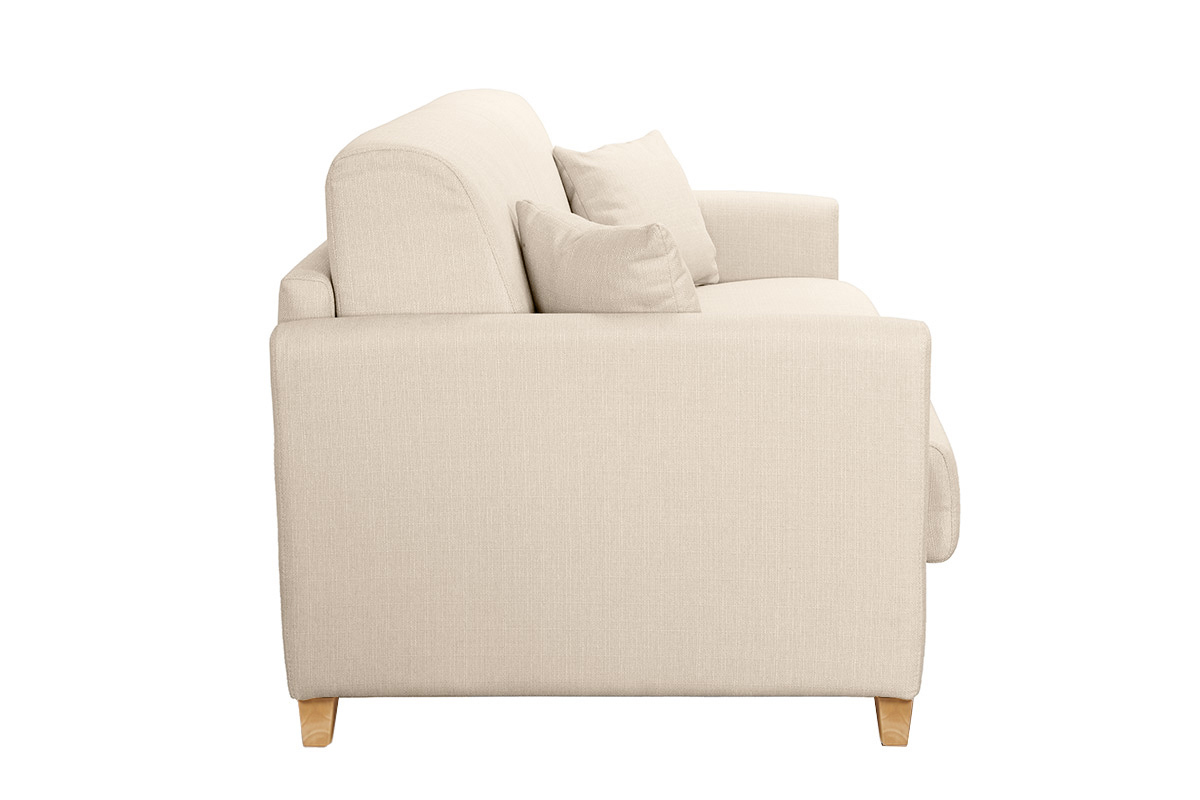 Sof convertible 3 plazas nrdico beige SKANDY