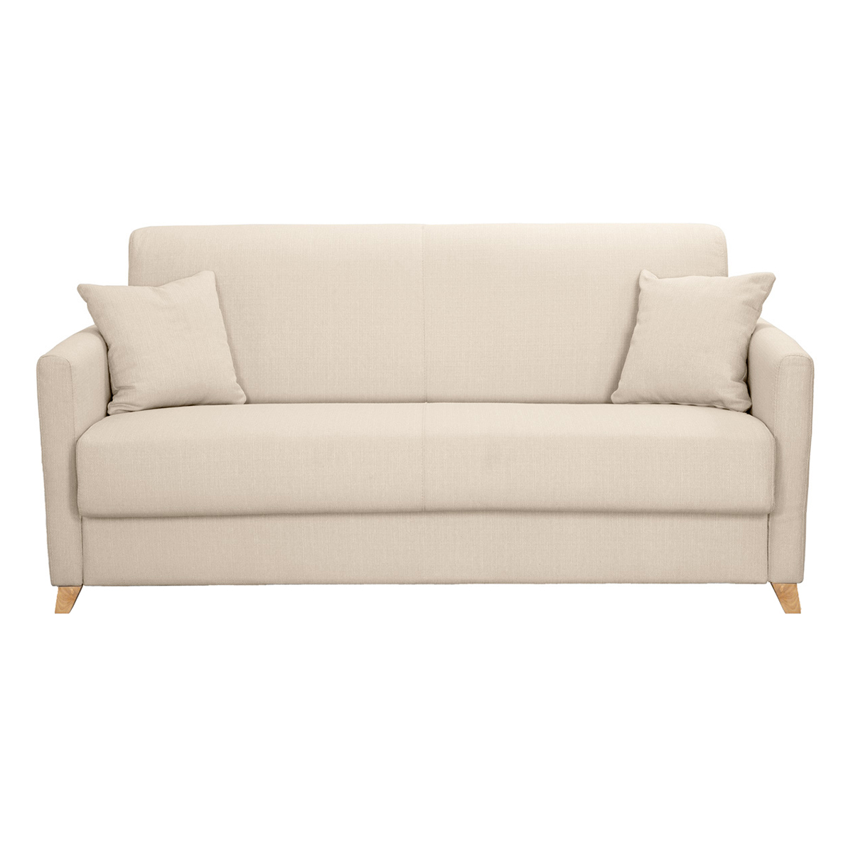 Sofá convertible 3 plazas nórdico beige SKANDY
