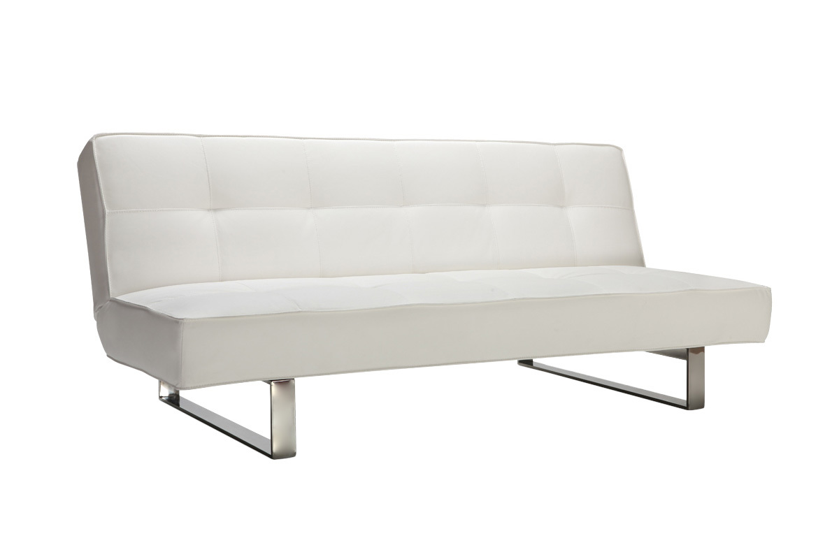 Sof convertible de diseo blanco CHARLESTON