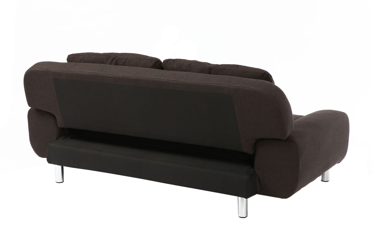 Sof convertible de diseo chocolate TULSA