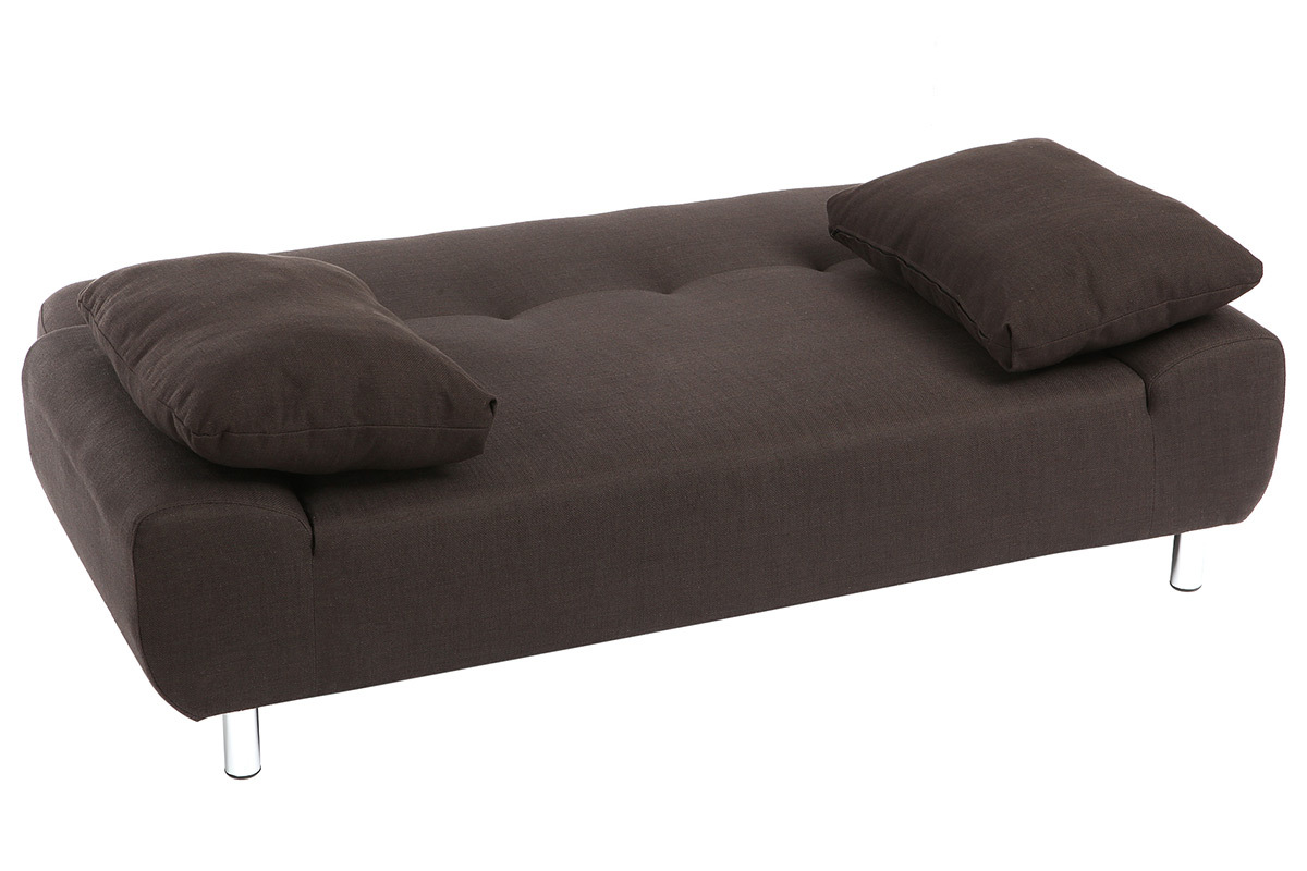 Sof convertible de diseo chocolate TULSA