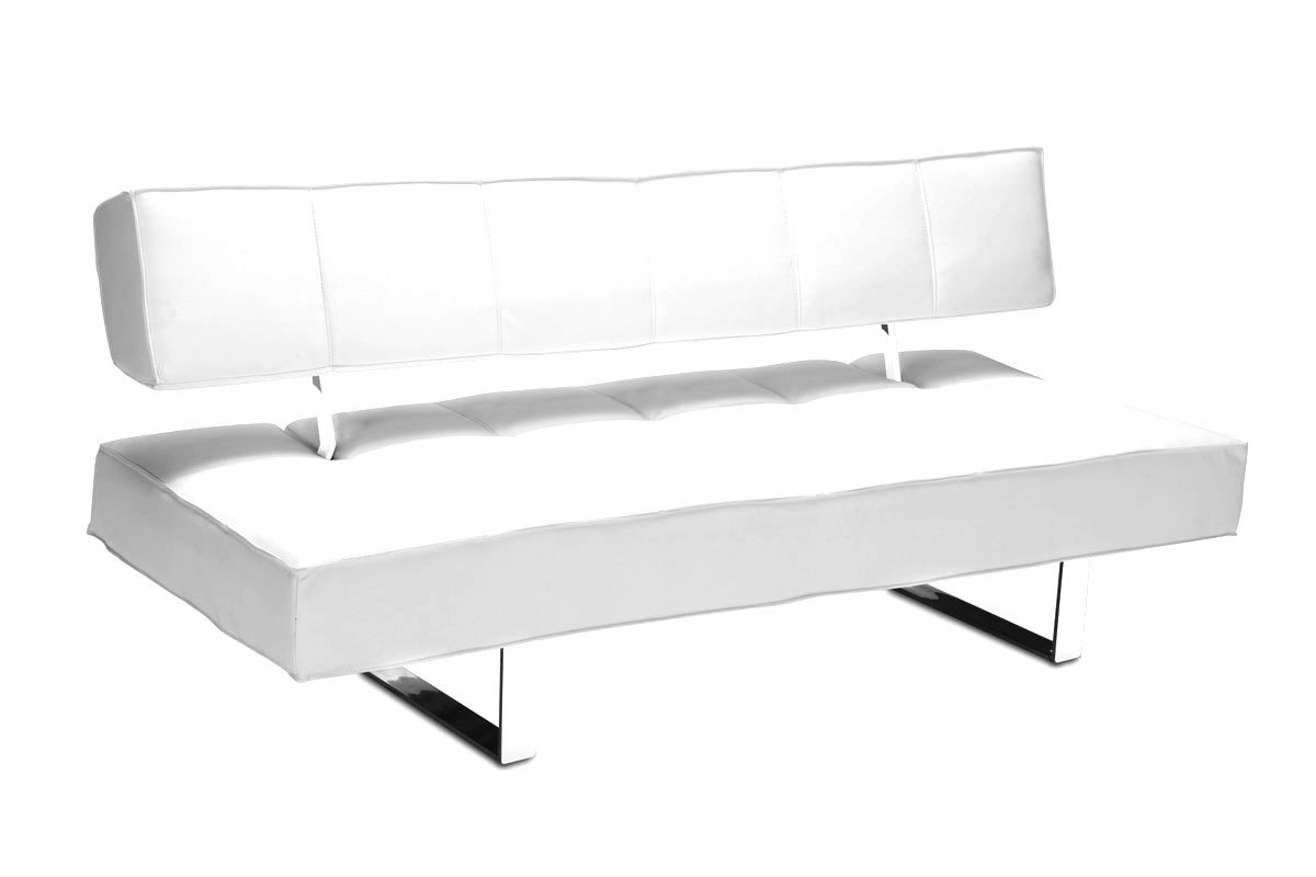 Sof convertible de diseo color blanco BROADWAY
