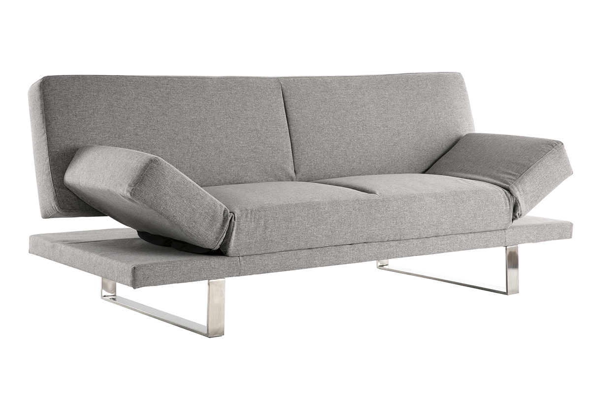 Sof convertible de diseo gris ATLANTA